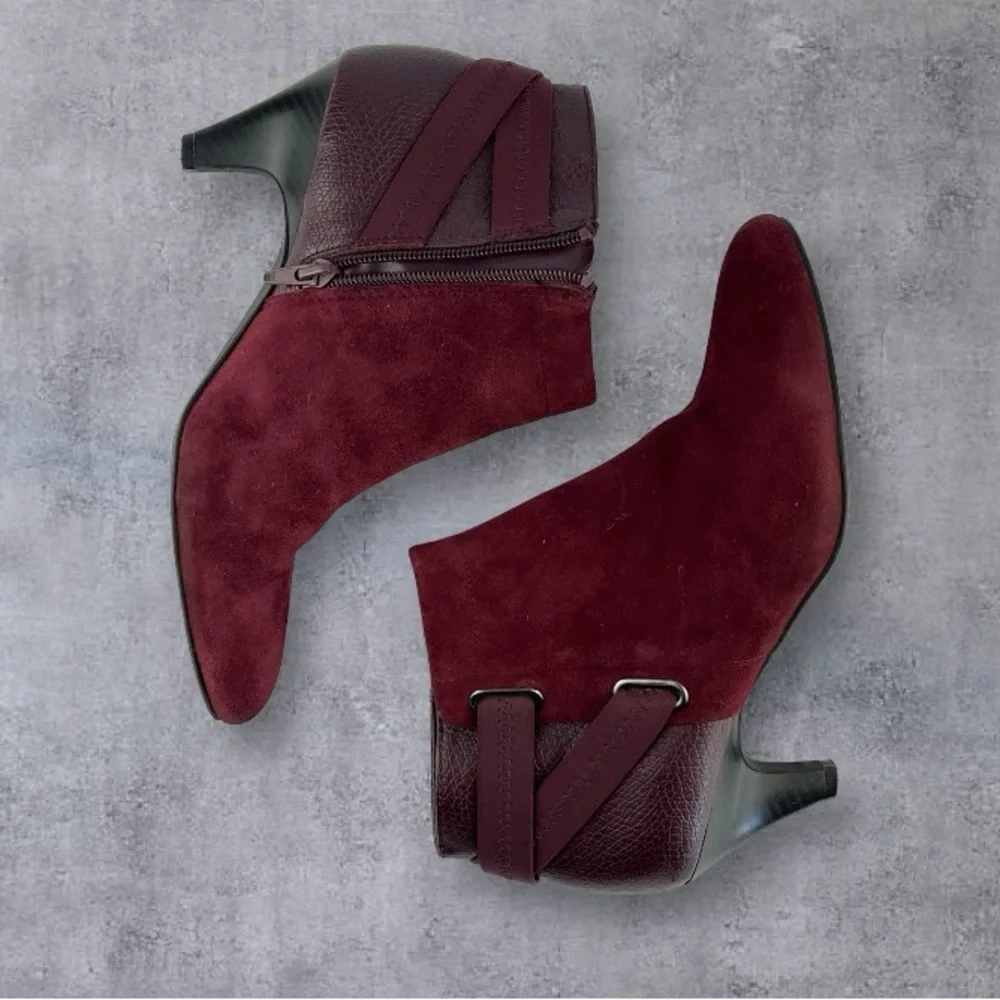 Alfani Vandela II Ankle Boots Faux Suede Step n Flex Sz: 7M - Picture 6 of 9